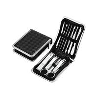 GLJTUO Set de manicura de Acero Inoxidable, Kit Profesional de uñas con Herramientas de pedicura y cortauñas para un Cuidado portátil.
