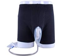GLJY Pantalones de bolsa de orina, colectores de orina, pantalones de incontinencia para hombre, sistema urinario con bolsa de recolección, portátil, a prueba de fugas, soporte para catéter de orina