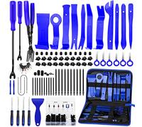 GLK 248 Herramientas de extracción de molduras, Herramienta de Palanca, Kit de Herramientas de extracción de terminales de Radio/estéreo de Panel de Puerta, removedor de Sujetadores, con Clips de