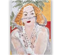 GLKFWVX Henri Matisse - Póster decorativo para pared, diseño de mujer velada, estilo moderno para decoración del hogar, 20 x 30 cm, sin marco