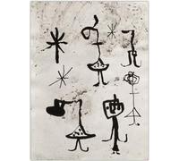 GLKFWVX Joan Miro - Póster abstracto de mujer para pared, surrealismo, lienzo de Joan Miro, impresión nórdica para decoración de sala de estar, 30 x 45 cm, sin marco