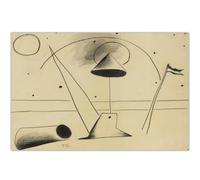 GLKFWVX Joan Miro Póster de figuras geométricas para pared, impresión de Joan Miro, lienzo de barbarie, cuadro nórdico para decoración de sala de estar, 45 x 30 cm, sin marco