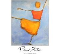 GLKFWVX Paul Klee Posters Espantapájaros Exposición Arte de pared Abstracto Museo Lienzo Pintura Paul Klee Impresiones para decoración del hogar Cuadros 60 x 90 cm 1 sin marco