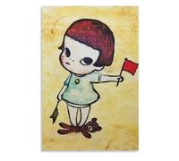 GLKFWVX Póster famoso de Yoshitomo Nara, inocencia eterna, arte de pared, impresiones modernas de Yoshitomo Nara, cuadros abstractos para decoración del hogar, 40 x 60 cm, sin marco