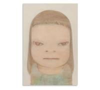 GLKFWVX Póster famoso de Yoshitomo Nara, tristeza punk, arte de pared, impresiones modernas de Yoshitomo Nara, cuadros abstractos para decoración del hogar, 40 x 60 cm, sin marco