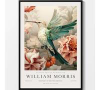 GLKFWVX William Morris Posters The Eagle Exhibition Wall Art Museum Lienzo Pintura William Morris Impresiones para decoración del hogar Imágenes 60 x 80 cm x 1, sin marco