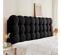 GLMGBP Funda de cabecera de Cama Acolchada de Terciopelo, cojín de Respaldo, Almohada de Lectura, Funda tapizada para Cama Doble, King, Individual, Protector para niños y Adultos, decoración de dor