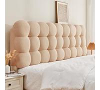 GLMGBP Funda de cabecero de Cama Acolchada de Terciopelo para niños y Adultos, Funda de cojín para Camas Dobles, King y Individuales, Protector de Almohada de Lectura tapizado, Respaldo de dormitor