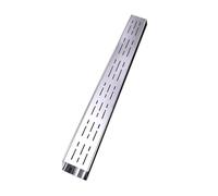GLMGBP Sistema de Canal de Drenaje de Acero Inoxidable de 78,74 Pulgadas con Rejilla extraíble para Exteriores, desagüe de Agua de Lluvia para Patio, Entrada, balcón, jardín - Tubo de Drenaje Fino