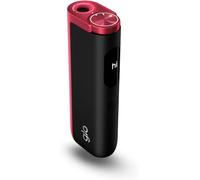 GLO Hyper Pro Cigarrillo Electrónico, Dispositivo para calentar tabaco, Tabaco Calentado, Negro y Rojo