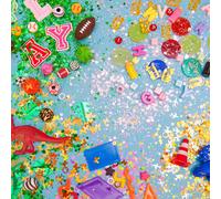 Glo Pals Fun Fillers Sensory Play Accessories Pack Accesorios temticos para contenedores sensoriales (explorar + aprender)