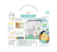 Glo Pals Juego de regalo de tarro sensorial: zoológico