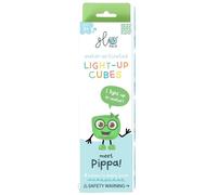 Glo Pals Se Encienden Cubos 4 Paquete Agua Activado Sensorial Baño Toy 3+ Verde