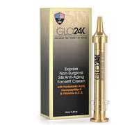 GLO24K Crema de estiramiento facial instantáneo con de 24 k, no quirúrgico, antiarrugas de acción rápida