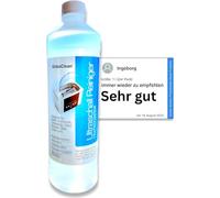 GlobaClean® Limpiador por ultrasonidos para baño por ultrasonidos, 1 L, concentrado para gafas, vidrio, joyas, relojes (impermeable), etc.