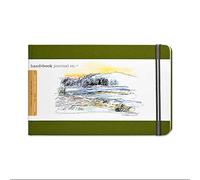 Global Art Cuaderno de Dibujo, Cadmium Green, Large Landscape