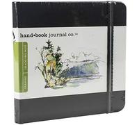 Global Art Cuaderno de Dibujo, Marfil, Negro, Cuadrado