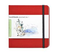 Global Art Cuaderno de Dibujo, Vermilion Red, Cuadrado
