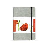Global Art Materials Travelogue Cuaderno de acuarela, retrato grande, 20.3 cm x 13.7 cm
