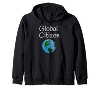 Global Citizen World Peace Progressive - Camiseta Sudadera con Capucha