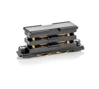 GLOBAL Conector lineal para riel HV Noa, negro