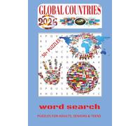 Global Countries Word Search Puzzle Book: Subtitle- Word Searches with Easy to Read Print about Global Countries, , Countries of the World, Worldwide ... for Vacations, Holidays and Free Times