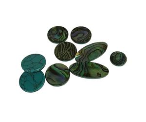 Global - Cubiertas para botones de saxofón moscovita, instalación flexible para varios dispositivos de fagot, botones de código de saxofón de poliestireno