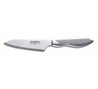 Global Cuchillo de cocinero oriental, hoja de 11 cm, acero inoxidable CROMOVA18, acero japonés, GS-58