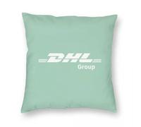 Global Express DHL - Funda de almohada cuadrada para el hogar, dormitorio, coche