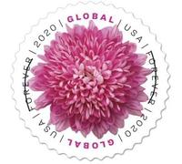 Global Forever International U.S. Hoja de sellos postales de 10 sellos