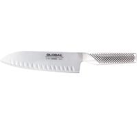 Global G-Serie Santokmesser G-80 - Hecho en Japón - 18cm Cuchilla Con Corte