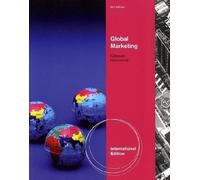 Global Marketing, International Edition by GILLESPIE/HENNESSEY (2010-04-15)