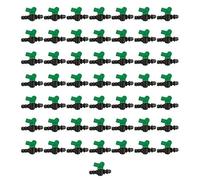 Global Material Llave de Paso riego por Goteo 16mm a Toma derivación 16mm (Pack 50 uds)