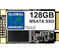 GLOBAL MEMORY Unidad de estado sólido MSATA (SSD) de 128 GB para ordenadores portátiles/escritorios/servidores/estaciones de trabajo/placas madre
