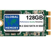 GLOBAL MEMORY Unidad de estado sólido SSD M.2 2242 NGFF SATA 3 de 128 GB para ordenadores portátiles, escritorios, servidores, estaciones de trabajo, placas madre