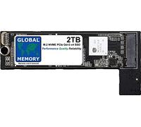 GLOBAL MEMORY Unidad de estado sólido SSD M.2 PCIe Gen3 x4 NVMe de 2 TB para mini servidor MAC MINI/MAC (2014)