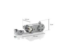 GLOBAL Multiadaptador 3 fases Noa, carga max 10 kg, gris