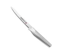 Global Ni Range - Cuchillo para tomate (14 cm, acero inoxidable CROMOVA 18, GNS-05)