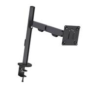 Global Observe Stand - Soporte de un solo brazo, muestra de 10 a 32 pulgadas, capacidad de peso de 17.6 pulgadas, construcción de aluminio estable y giro inclinado