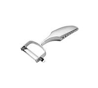 Global Pelador de verduras de acero inoxidable, borde liso, 5 cm, GS-68