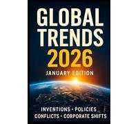 Global Trends 2026: January Edition: Inventions, Policies, Conflicts & Corporate Shifts Reshaping the World (Global Trends 2026 Monthly Magazine)