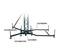 Global Truss Soporte de tierra F34PL BSB Acero