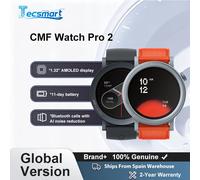 Global Version CMF by Nothing Watch Pro 2 1.32" AMOLED Display Bluetooth Calls with AI Noise Reduction CMF Watch Pro 2 Azul