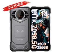 Global Version DOOGEE S200 5G Rugged Phone 12GB 256GB 6.72" Display 100MP AI Main Camera 12GB 256GB Sliver