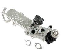 Globalautoparts Válvula EGR con enfriador para Caddy,Golf,A3 TT Q3,1.6TDI,2.0TDI, 03L131512AP, 03L131512BB, 03L131512BJ, 03L131512DQ, 03L131512CF, 03L131512CH, 03L131512BL, 03L131512N, 03L131512AT
