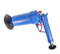 Globalmix Desatascador tuberias,Bomba de Drenaje Profesional de Aire comprimido Herramienta neumáticas,para baño y Cocina, Inodoro, bañera de Limpieza de desagües,con 4 Accesorios Globalmix GT501
