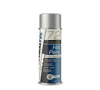 Globaltec Pintura Anticalórica Plata 600°C para Pinzas de Freno y Motor - Spray de Alta Temperatura 400ml - Protección Anticorrosión y Acabado Metálico Duradero