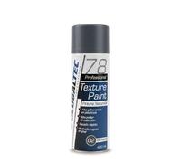 Globaltec Pintura Texturizada en Spray Gris Antracita 400ml - Efecto Rugoso Mate de Alta Resistencia - Ideal para Parachoques, Llantas, Muebles de Jardín y Decoración Industrial - Secado Rápido