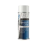 Globaltec Professional Barniz Faros 1K Spray Policarbonato - Restauración de Ópticas Amarillas, Protección UV y Calor, Acabado Alto Brillo Transparente para Pasar la ITV - 400 ml
