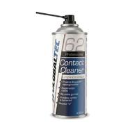 Globaltec Professional Spray Limpia Contactos Electrónicos Residuo 0, 400ml - Limpiador de Contactos Eléctricos Dieléctrico Secado Rápido - Caudalímetro, Mandos de Consola, Potenciómetro, Placa Base
